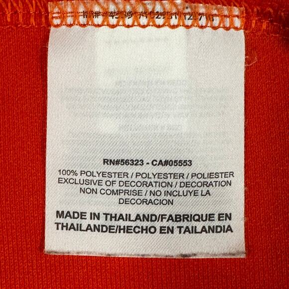 Nike Golf Dri-Fit Orange Clemson Basketball Polo Size L - Picture 6 of 7